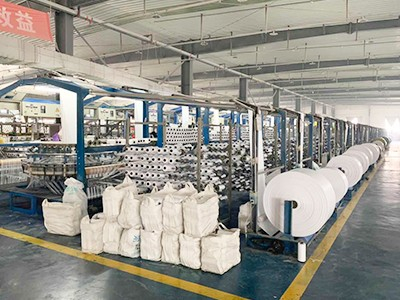 盛軍編織袋:圓織車間